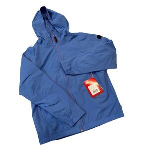 Helly Hansen Hooded Waterproof Jacket Coat All Weather BLUE NWT Size Medium